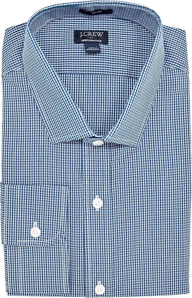 J.Crew Mercantile Men's Slim Performance Dress Shirt