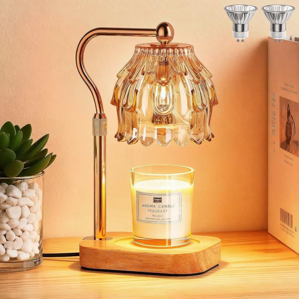 ROTTOGOON Kerzenwärmer Lampe Timer Dimmer Kerzen Wärme Lampe für Geschenk