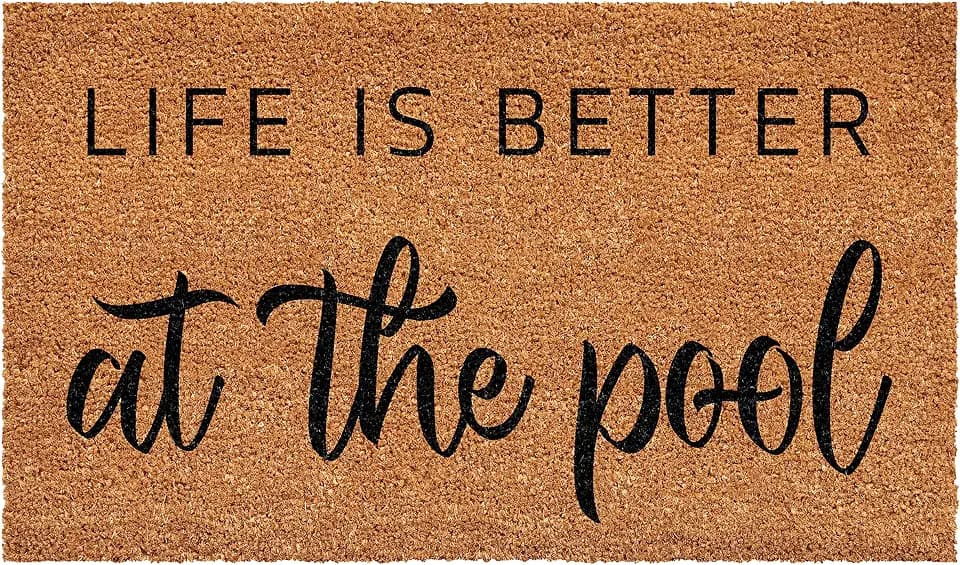 Calloway Mills Life is Better at the Pool Doormat 24" x 48"