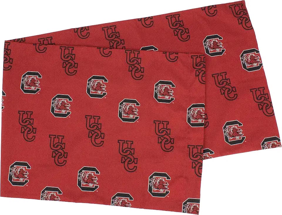 College Covers Everything Comfy South Carolina Gamecocks Pillowcase, Body Pillow, 20" x 60", Includes 1 Pillowcase