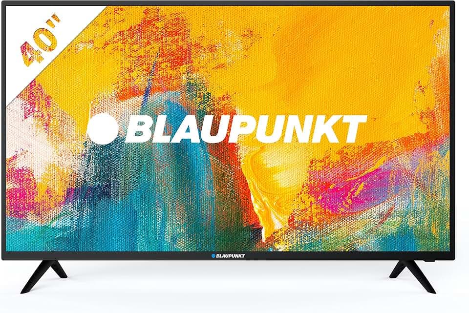 Blaupunkt BS40F2012NEB Smart TV 100 cm (40 Zoll) Full HD Fernseher (HDMI, Triple Tuner, USB 2.0) [Modelljahr 2020]