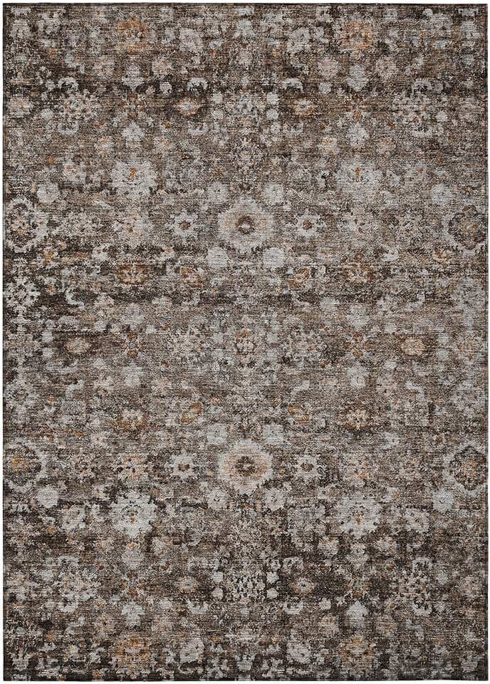 Addison Rugs Chantille ACN651 Fudge 10' x 14' Indoor Outdoor Area Rug, Easy Clean, Machine Washable, Non Shedding, Bedroom, Living Room, Dining Room, Kitchen, Patio Rug