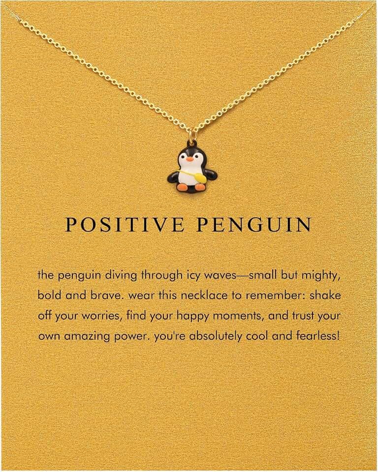 Baydurcan Dainty Golden Plated Necklaces for Women Mushroom Capybara Gifts