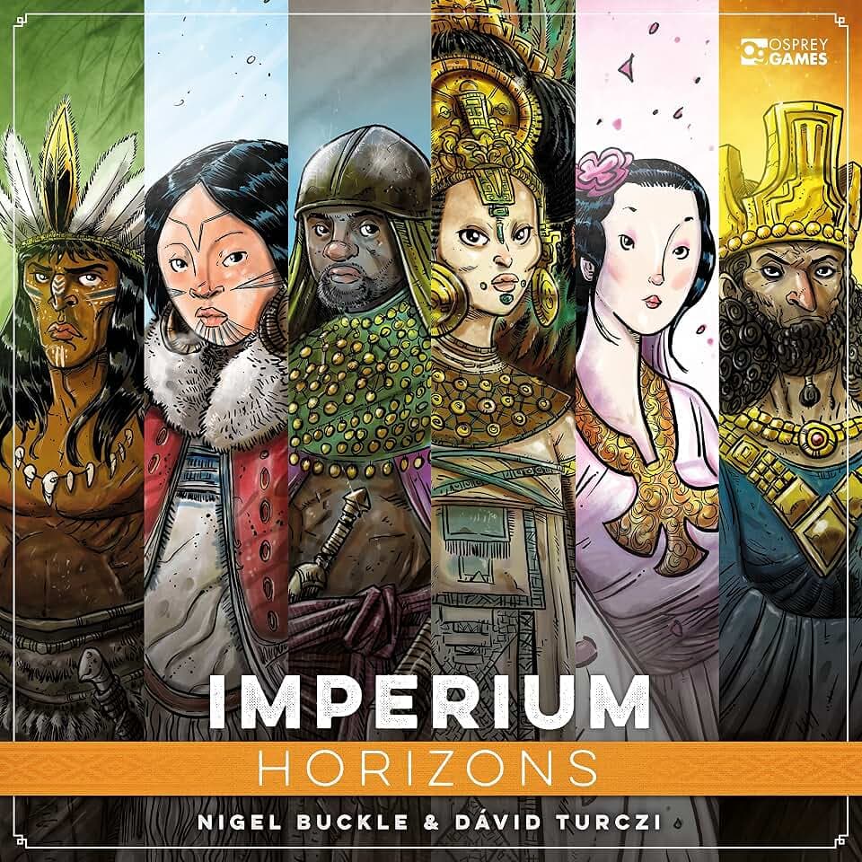 Imperium: Horizons by Osprey Games | Asymmetric Card-Based Civilization Strategy Game for 1-4 Players, Ages 14+ | 14 Historical Civilizations