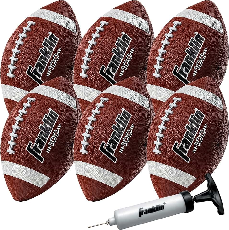 Franklin Sports Kids Grip-Rite 100 Junior Football