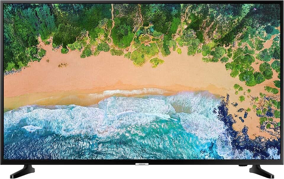 Samsung NU7099 108 cm (43 Zoll) LED Fernseher (Ultra HD, HDR, Triple Tuner, Smart TV) [Modelljahr 2018]
