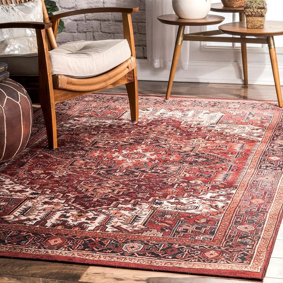 nuLOOM Transitional Marie Area Rug, 9x12, Brick