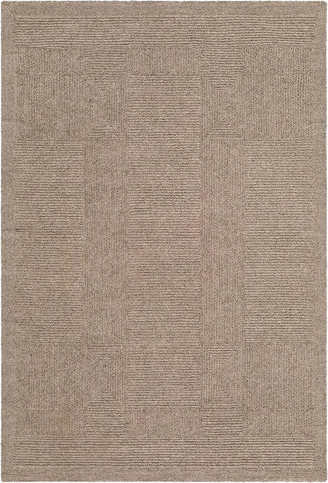 Livabliss x ELLE Decor Florian Modern Area Rug, 2' x 3', Dark Gray