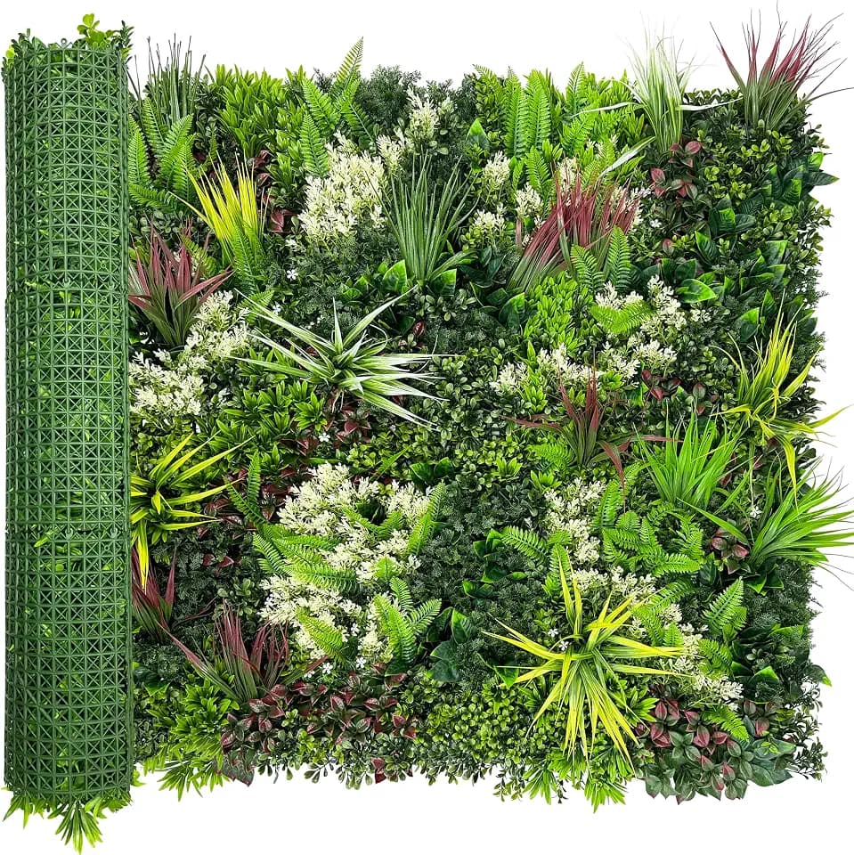 ODTORY Artificial Ivy Hedge Roll, 40"×120"(33.5 sqft) Greenery Backdrop