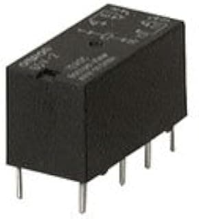 Omron G5V-2-DC12 Electromechanical Relay, Double Pole Double Throw, 2A, 12V, 288 Ohm, Through Hole, 0.81" L x 0.40" W x 0.45" H (Pack of 2)