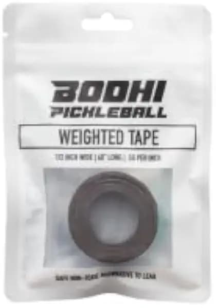 PROtune Weighted Tape for Pickleball Paddles. Customize Your Paddles Performance with Non-Toxic, Thin, high Performance Pickleball Weighted Tape