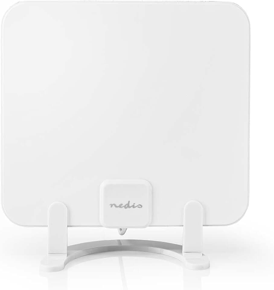 Nedis - HDTV Antenne - Verstärkung 30dB - UKW/VHF/UHF - 0-25km Reichweite - für Drinnen