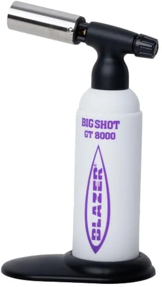 Blazer GT-8000 White/Purple Big Shot Torch - Limited Edition (189-8000-WHITE/PURPLE)