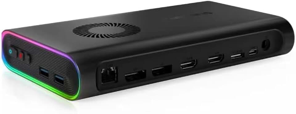 ONE XPLAYER ONEXGPU Grafikkarte Dock Erweiterungskarte eGPU mit Radeon RX 7600M XT RDNA3.0 8GB GDDR6 RDNA3.0 6nm 8GB GDDR6