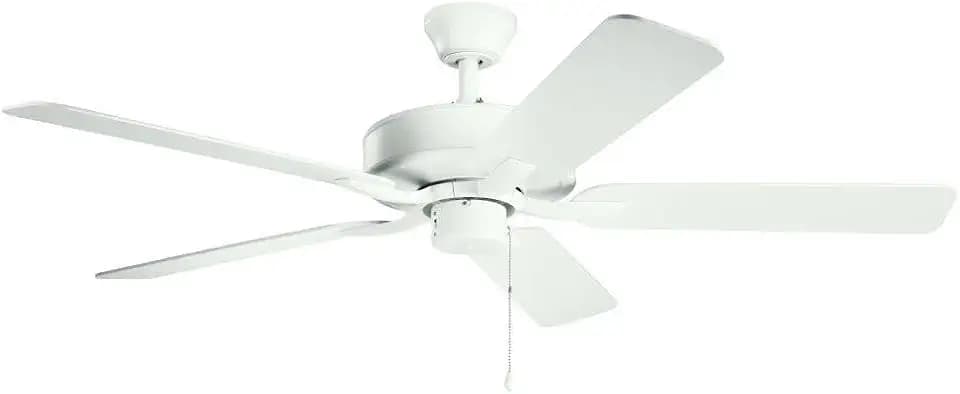 Kichler 52 Inch Basics Pro Fan, Matte White