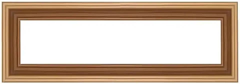 Nordlinger Pro - Vorgestanzter Rahmen aus FSC-Holz, 100% – Tür- und Wanddekoration – 790504 – 20 x 60 cm