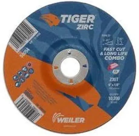 6 X 1/8 Tiger Zirc T27 Combo Wheel Z30T 7/8 Ah