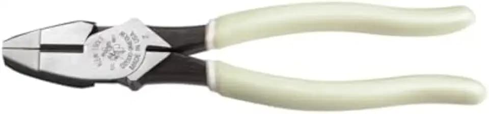 Klein Tools D20009NEGLW Side Cutting Linemans Pliers, 9-Inch