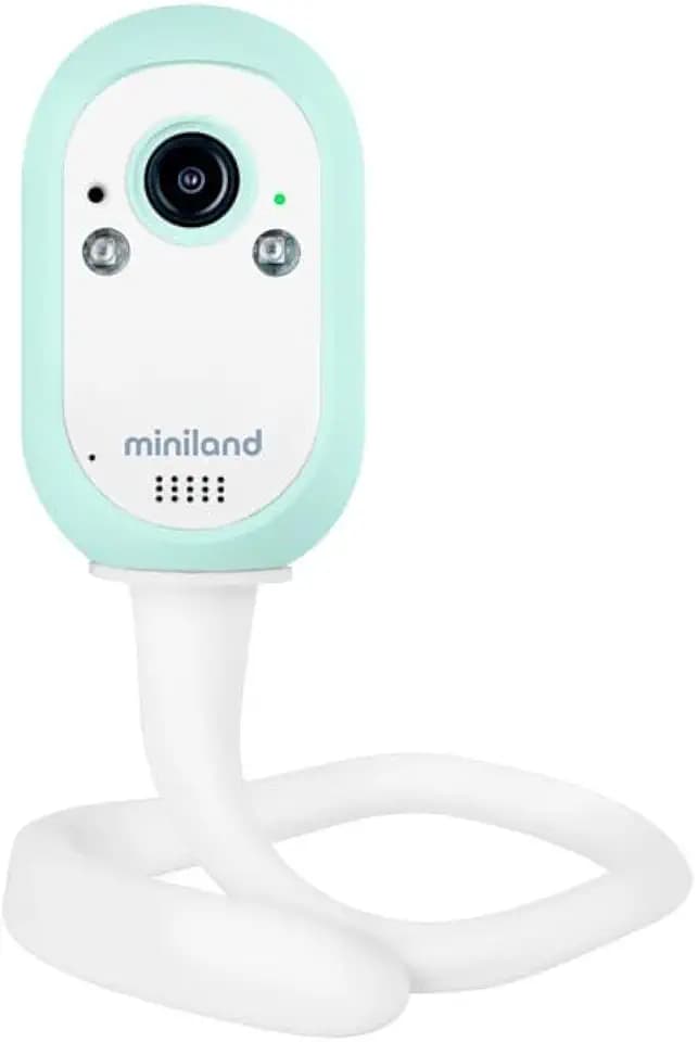 Miniland Zusatzkamera Digimonitor Go Lite | Tragbar, Bis zu 30h Akku, Gegensprechfunktion, VOX-Sprachaktivierung, Kompatibel mit Go Lite