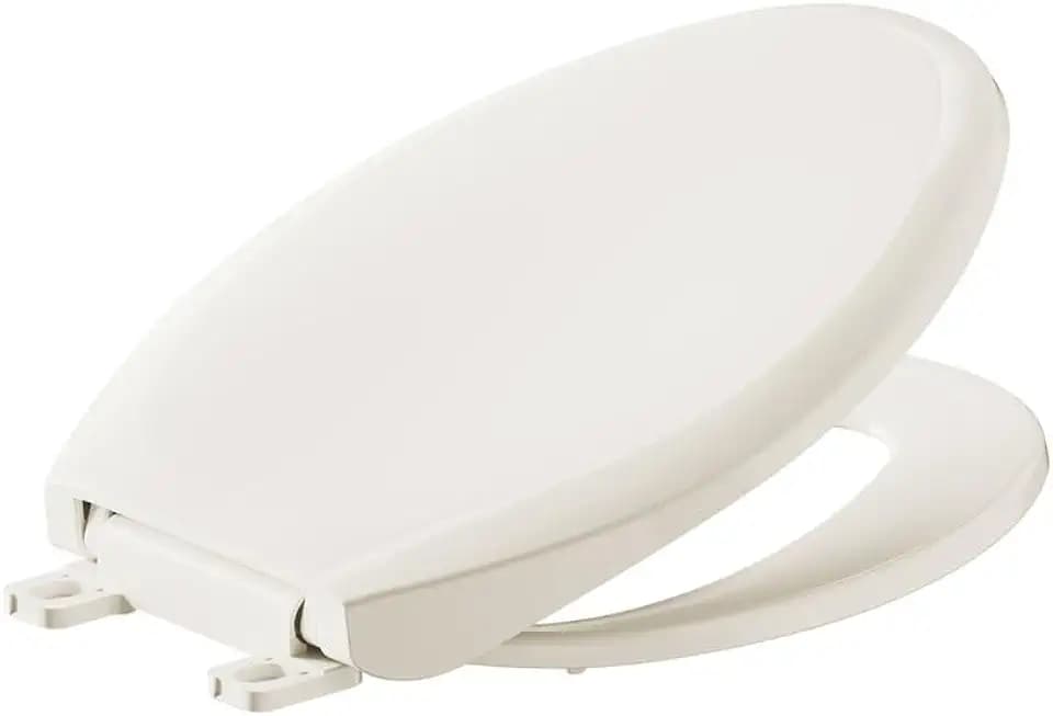 American Standard 5321A65CT.222 Champion Langsam schließender Toilettensitz, leinen, Elongated