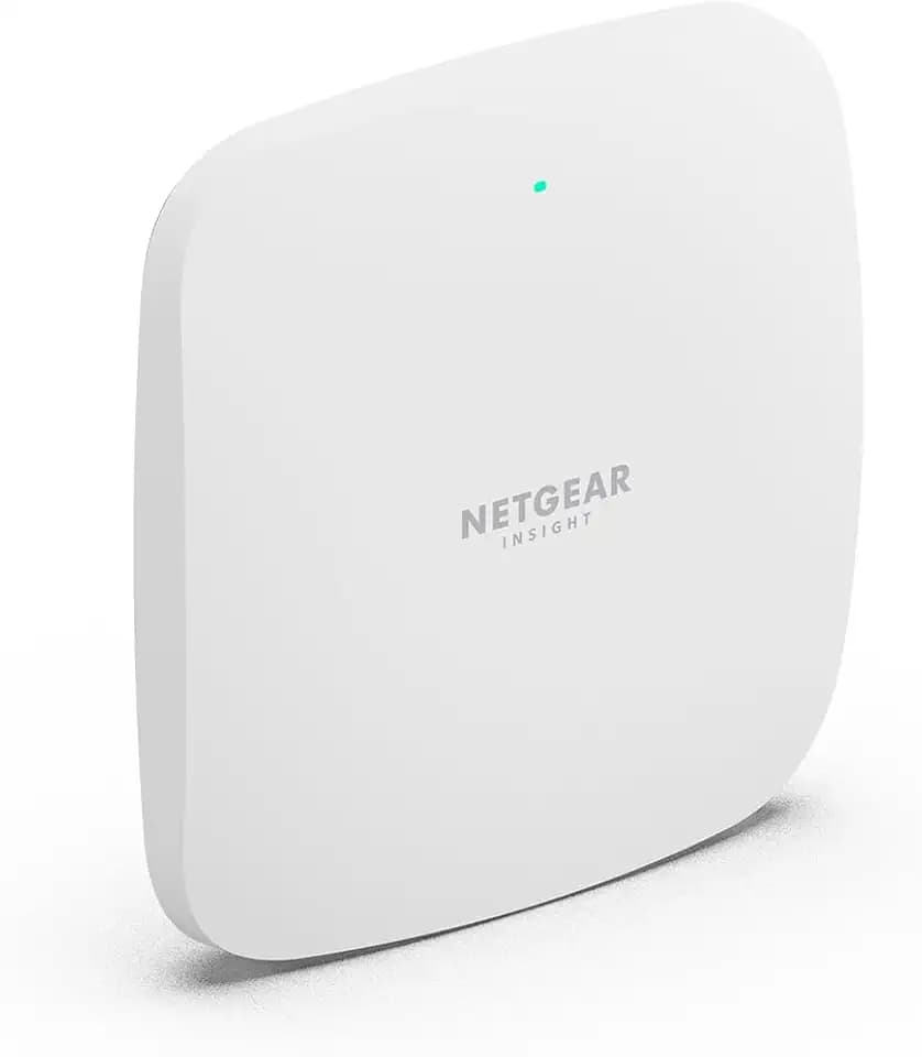 NETGEAR Wireless Access Point (WAX605) – WiFi 6 Dualband-AX3000-Geschwindigkeit | Bis zu 256 Client-Geräte | 802.11ax | Mesh | Stromversorgung über PoE oder Netzteil