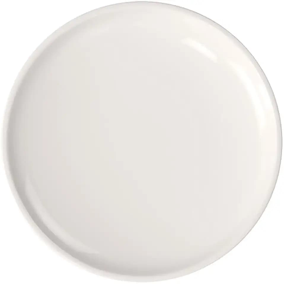 Villeroy & Boch Artesano Original Collection Dinner Plate, Premium Porcelain, Made in Germany, 10.5 in Diameter, Rich, Creamy White