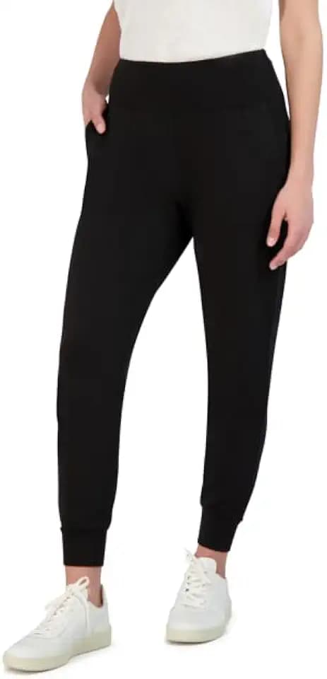 Sage Collective Women's in-Motion Knit Joggers – 4-Way Stretch with Pockets