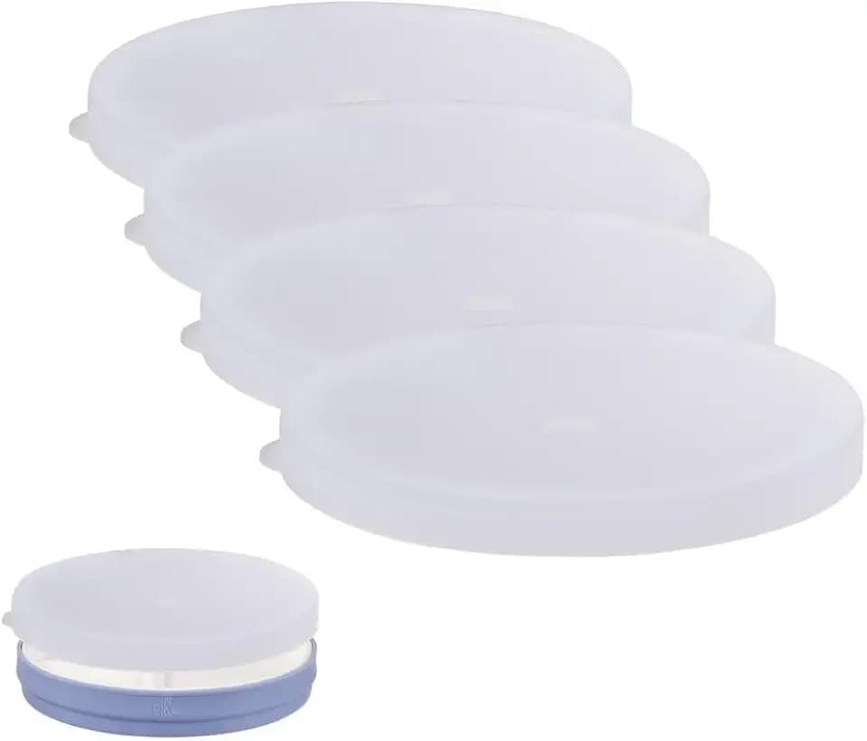 Elk and Friends Kids/Toddler 7.8" Silicone Lids Only | 4pk