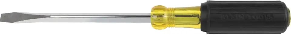 Klein Tools 600-6 5/16-Inch Keystone Screwdriver, Made in USA, 6-Inch Square Shank