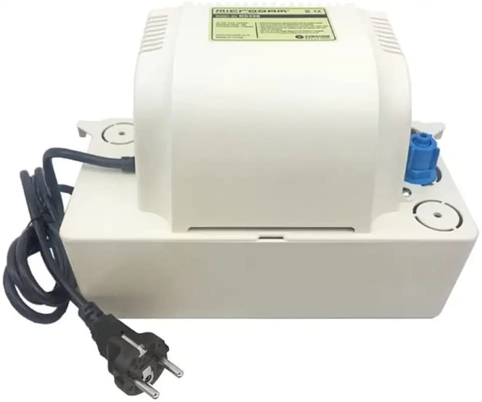 Aktobis WDH-MD400 Kondenswasserpumpe, Kunststoff, weiß | max 360 L/h | Max 4 m, max. 3 Eingänge, Kondensatpumpe, Entleerungspumpe | Für Bautrockner, Klimaanlagen, Kälteanlagen, Brennwerttechnik