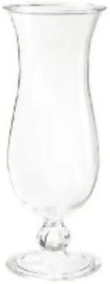 G.E.T. HUR-20-CL-EC Cheers - Break-Resistant Plastic Hurricane Glasses, 20 Ounce, 4 Pack, Clear