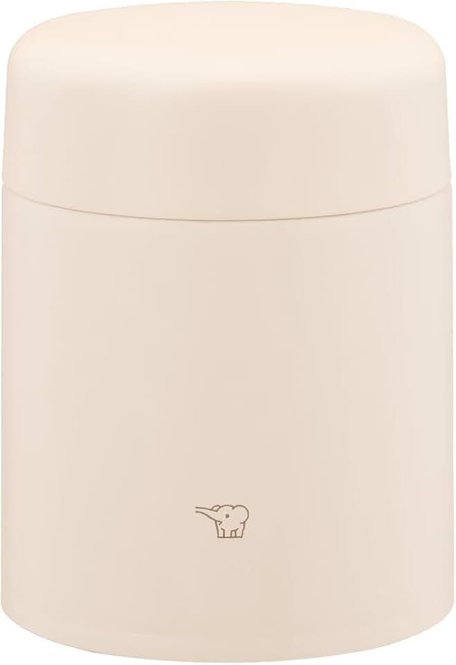 Zojirushi Stainless Steel Food Jar, 14-Ounce, Ecru Beige