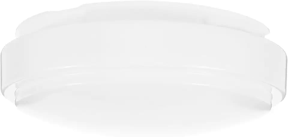 Toddmomy Round Ceiling Lamp Shade Dome Light Cover Replacement for Kitchen Bathroom Bedroom Flush Mount Ceiling Light Protector Easy Install Decorative Cover 8.26 X 7.36 X 2.95in
