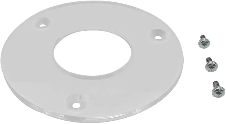 Clear Router Sub Base for Router 100, 690, 691, 693 (5-3/4 Inch Dia) Compatible With Porter Cable 42188