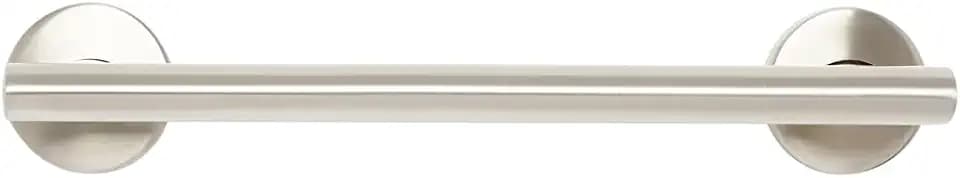 Seachrome 12" Coronado Decorative Oval Wall Mount Grab Bar, 1 ½" Diameter, Concealed Flanges, ADA Compliant, Satin Finish