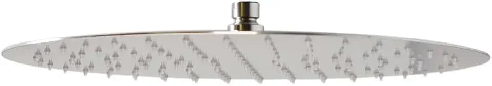 Westbrass SHR16-07 16" Round Thin High Pressure Rainfall Shower Head, Satin Nickel