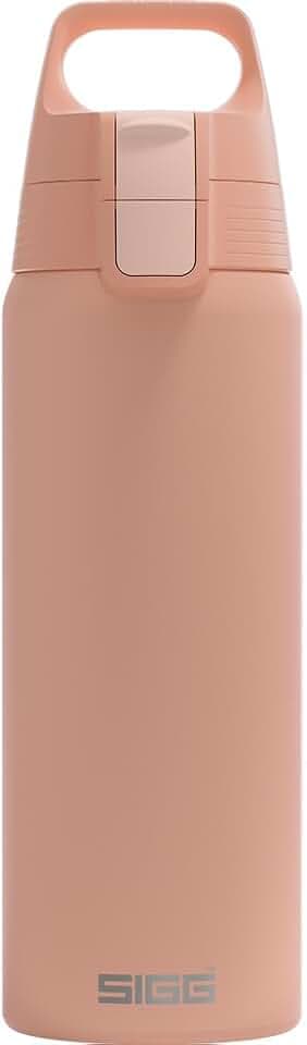 Sigg - Reusable Water Bottle - Shield ONE - Leakproof - Recyclable - BPA Free - Shy Pink - 25 Oz