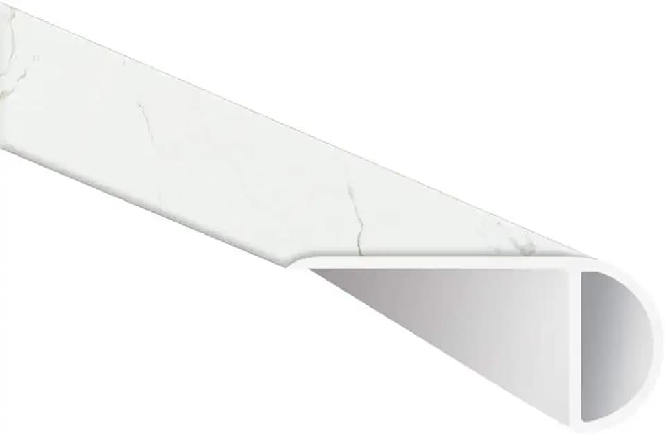 Eddinger 1 in. T x 2.23 in. W x 94 in. L Luxury Vinyl Overlapping Stair Nose Molding LVR501-0105-OSN