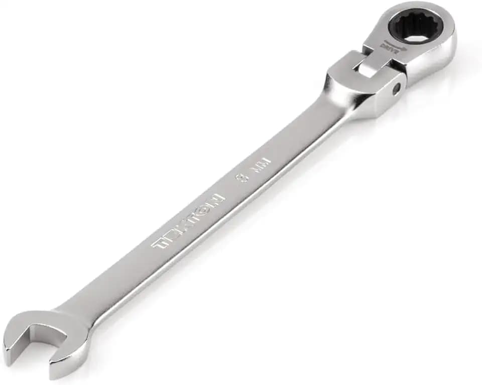 TEKTON 8 mm Flex Head Ratcheting Combination Wrench | WRC26408