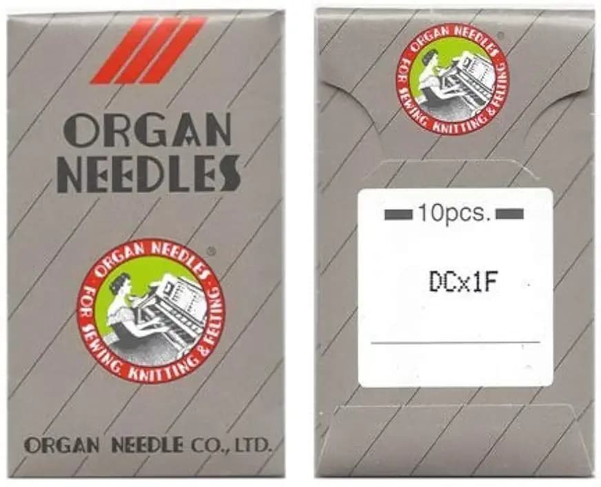 20 Organ DCX1F Serger Overlock Needles Size 16 & 18 for Babylock, Simplicity, Pfaff + Free Needle Threader
