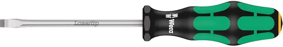 Wera 007610 Flathead Screwdriver, 0.2 x 3.9 inches (5.0 x 100 mm)