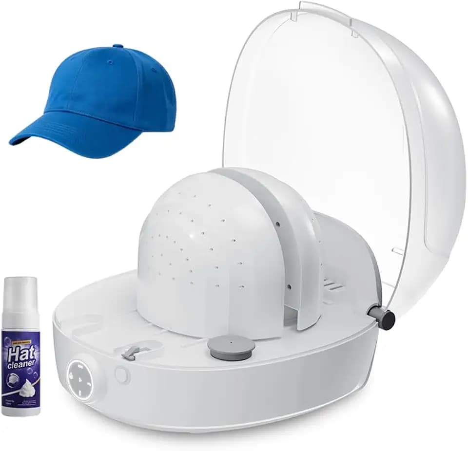 Hat Shaper, Hat Steamer, Hat Care Machine, Automatic Cap Cleaner, Ironing and Drying for Bucket Hat Baseball Cap
