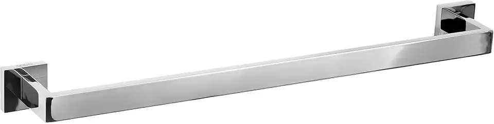 SEIDO 24 Inch Polished Chrome Towel Bar, Heavy Duty & Rust-Proof 304 Stainless Steel Bath Towel Holder, Modern Square Wall Mounted Towel Rack for Bathroom, Kitchen, RV