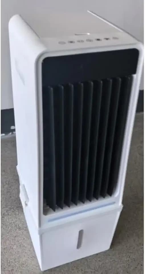 Uthfy 3 IN 1 Swamp Cooler Air Conditioner, 30” Portable AC with 4 Gal Detachable Water Tank, 4 Ice Pack, 4 Mode, 3 Speed, 120° Oscillation, 12H Timer, Evaporative Air Cooler for Indoor Room