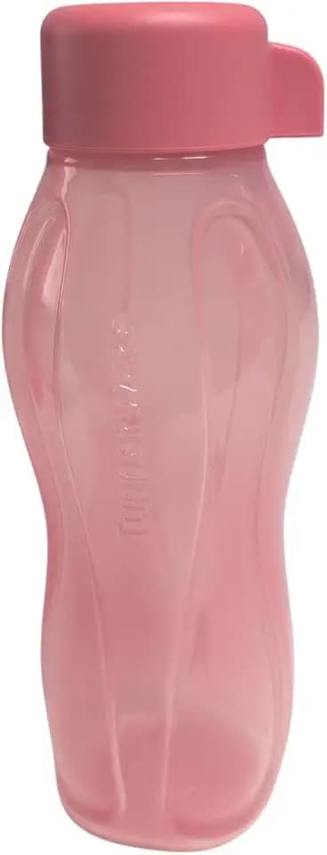 Tupperware to Go Eco 310 ml Eco Drinking Bottle Suitable for Carbonated Drinks, Cotton, Candy Pink, 310 ml