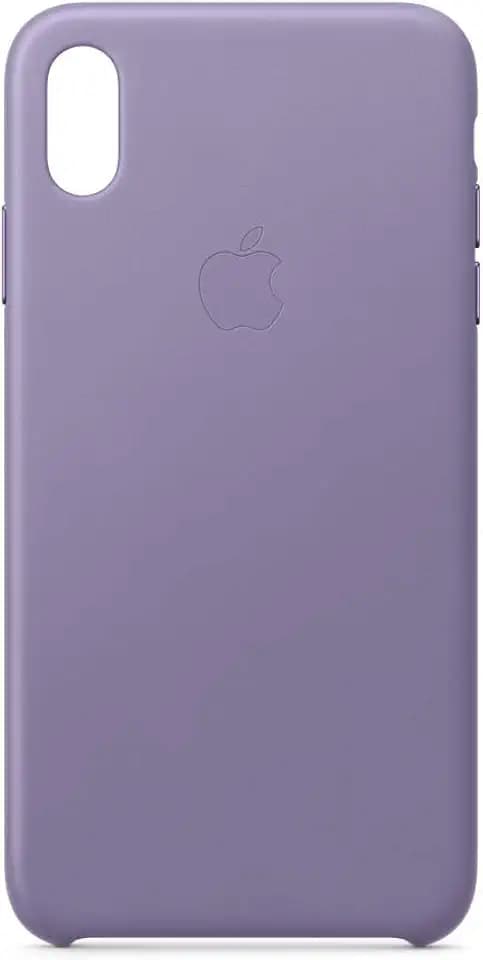 Apple iPhone Xs Max Leather Case - Lilac