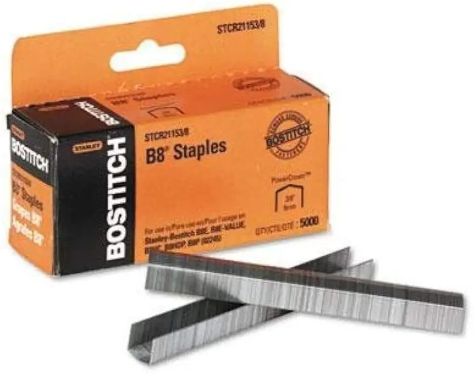 Stanley® Bostitch B8® PowercrownTM Staples STAPLES,B8 POWER CROWN,CE (Pack of15)