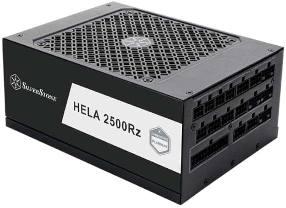 Silverstone HELA 2500Rz, Cybenetics Platinum vollständig modulares ATX-Netzteil, 2500W, ATX 3,1 & PCIe 5, SST-HA2500R-PM