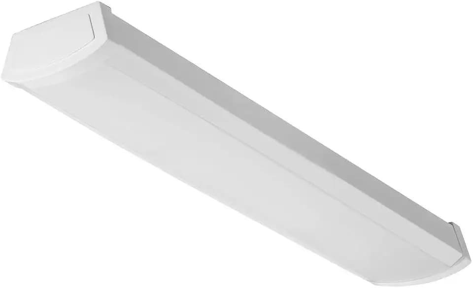 Lithonia Lighting 2' Low-Profile LED Wraparound Light Fixture, 3000K, 120V