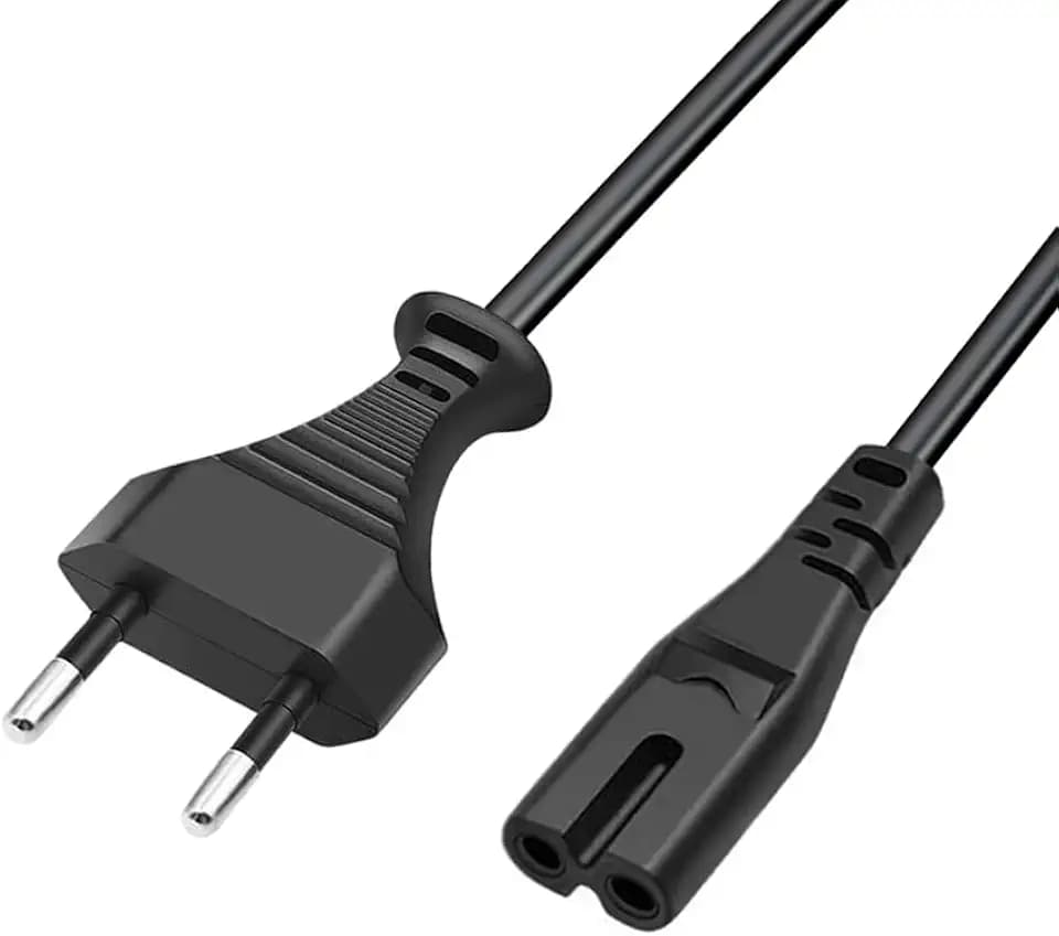 AC Power Cord Netzkabel Stromkabel 2 polig Replacement for Bose Smart Soundbar Sound bar 300 900 600 C7 Plug Power Cable